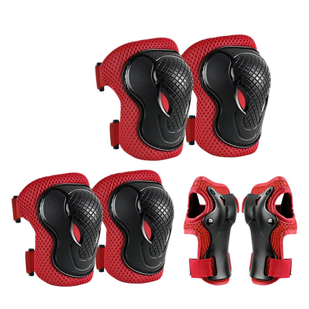 Luxury Kids' 6-Piece Protective Gear Set (Ages 3-12)