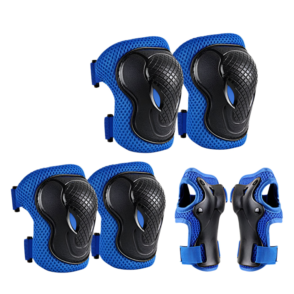 Luxury Kids' 6-Piece Protective Gear Set (Ages 3-12)