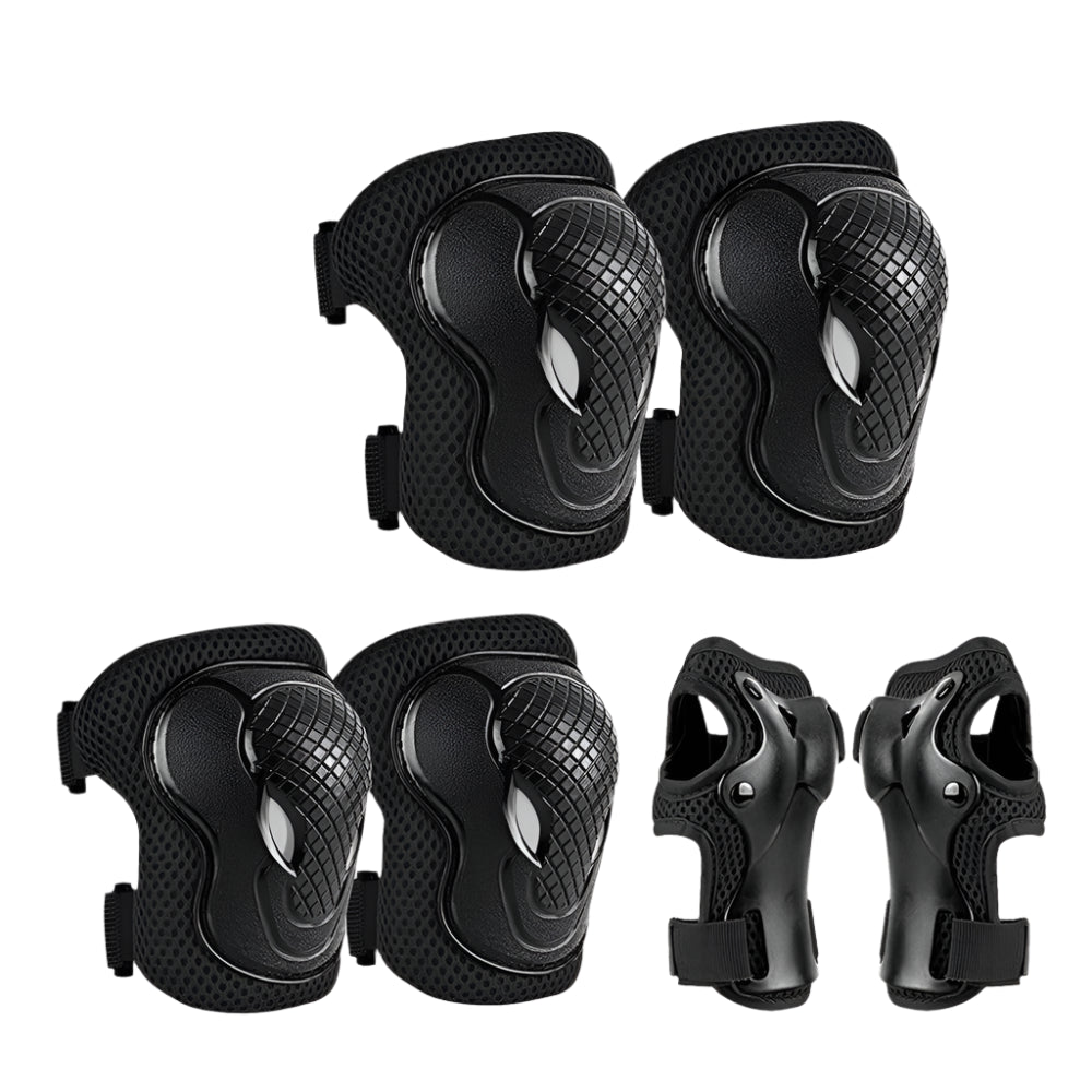 Luxury Kids' 6-Piece Protective Gear Set (Ages 3-12)