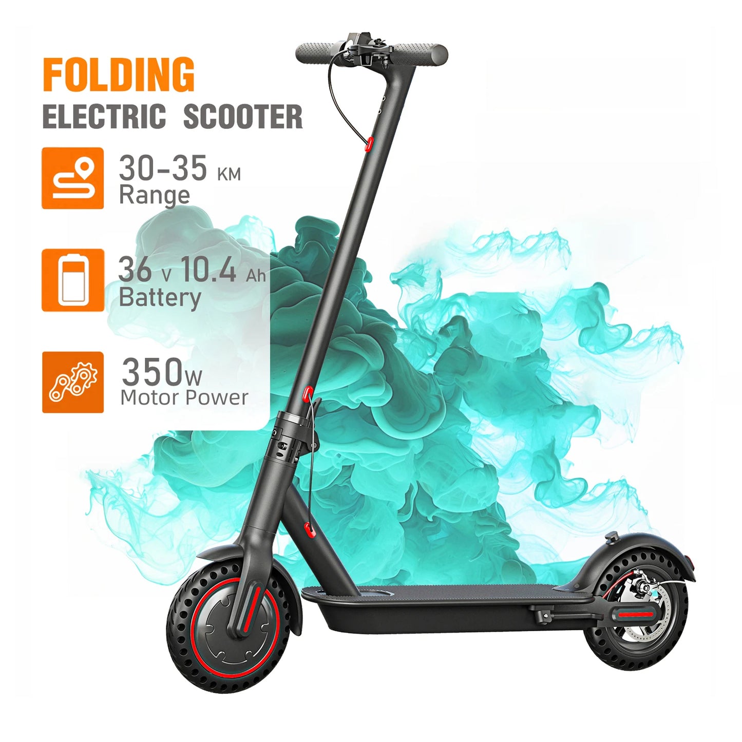 Elite Foldable Electric Scooter: Powerfully Portable